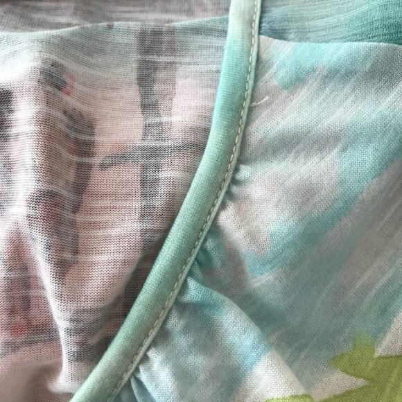 Chico's Beach Scene Blouse Top - Picture 5 of 12